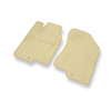 Velour gulvmåtter til Kia Magentis II Sedan (2005-2010) - beige
