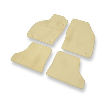 Velour gulvmåtter til Saab 9-3 I Coupé, Hatchback, Cabriolet (1998-2002) - beige