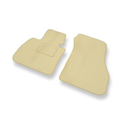 Velour gulvmåtter til BMW X2 SAC (2018-2023) - beige