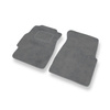 Velour gulvmåtter til Honda Civic VI Aerodeck, Coupé, Hatchback, Sedan (1996-2000) 3 døre, 4 døre - grå