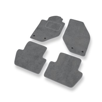 Velour gulvmåtter til Volvo V70 I Stationcar (1997-2000) - grå