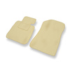 Velour gulvmåtter til BMW 1-serie E81/E87 Coupé, Hatchback (2004-2013) - beige