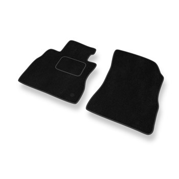 Velour gulvmåtter til Nissan Note E12 Hatchback (2013-2016) - sort