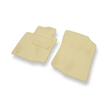 Velour gulvmåtter til Toyota Aygo I Hatchback (2005-2014) - beige