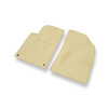 Velour gulvmåtter til Peugeot 508 Liftback, Sedan, SW (2011-2017) - beige