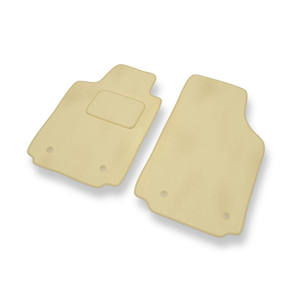 Velour gulvmåtter til Audi A2 I 8Z Hatchback (1999-2005) - beige