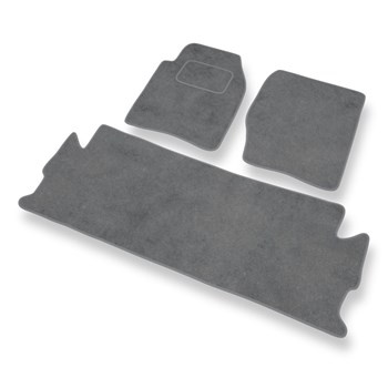 Velour gulvmåtter til Land Rover Discovery II SUV (1998-2004) - grå