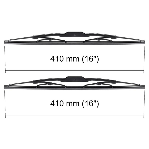 Vinduesviskere til forruden til Toyota Hilux VI Pick-Up (1997-2005) - Standard viskerblade