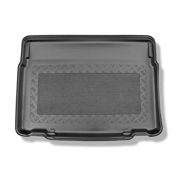 Gulvmåtte til bagagerum Citroen C3 Aircross II SUV (11.2017-2024) - nederste bagagerum; bevægeligt gulv i nederste position eller uden bevægeligt gulv; foldbare og bevægelig bagsæder