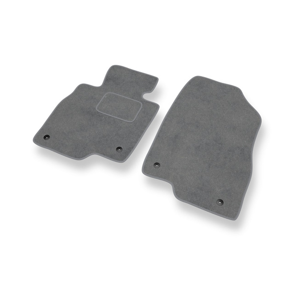 Velour gulvmåtter til Mazda 6 III Stationcar, Sedan (2012-....) - grå