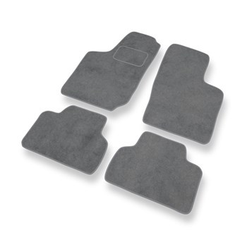 Velour gulvmåtter til Opel Corsa B Caravan, Hatchback, Sedan (1992-2000) - grå