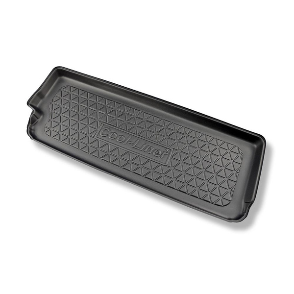 Bagagerumsmåtte og bilmåttesæt TPE PREMIUM skræddersyet til: Tesla Model X SUV (10.2016-12.2020) - 6 sæder; II række; Til rummet bag den tredje sæderække