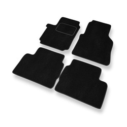 Velour gulvmåtter til Volkswagen Amarok I Pick-Up (2009-2021) - sort