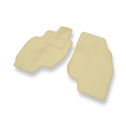 Velour gulvmåtter til Hyundai Coupe II Coupé (1999-2002) - beige