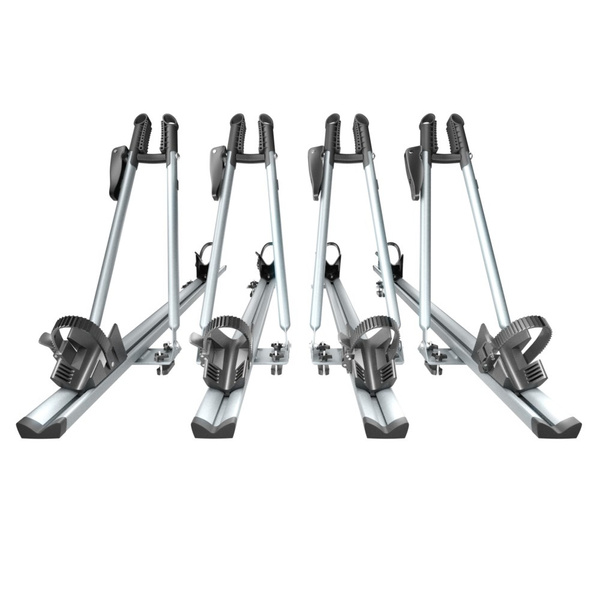Cykelholder i aluminium til bilens tag - 4xM-17