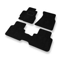 Velour gulvmåtter til Honda CR-V I SUV (1995-2001) - sort