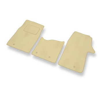 Velour gulvmåtter til Renault Trafic III Varevogn (2014-....) - beige
