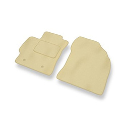 Velour gulvmåtter til Toyota Corolla X Stationcar, Sedan (2007-2013) - beige