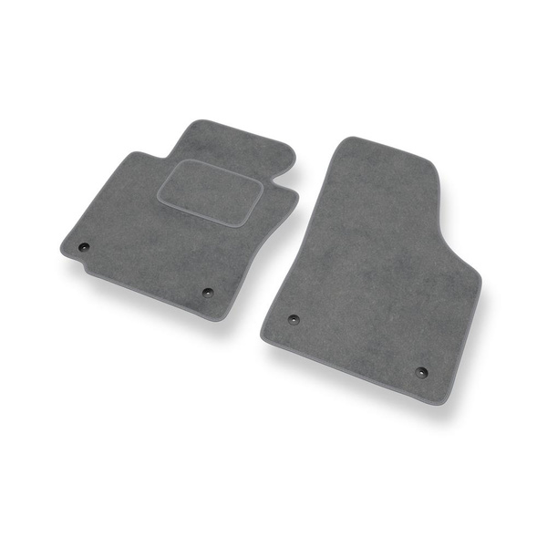 Velour gulvmåtter til Skoda Octavia II Stationcar, Liftback (2004-2013) - grå