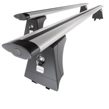 Tagbagagebærer til bil Hyundai i30 II Wagon (2012-2017) - sølv bagagebærer til t