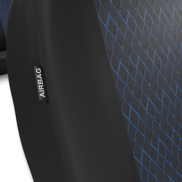 Universelle sædebetræk til biler til Ford Focus I, II, III, IV (1998-....) - blå