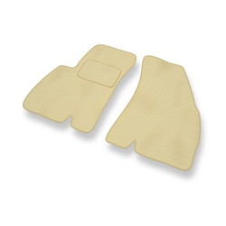 Velour gulvmåtter til Hyundai Santa Fe I SUV (2000-2006) - beige