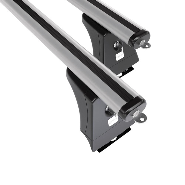 Tagbagagebærer til bil Peugeot Boxer III Buss (2014-....) - sølv bagagebærer til taget - lastholder - tagholder - Monteringspunkter - Aluminium