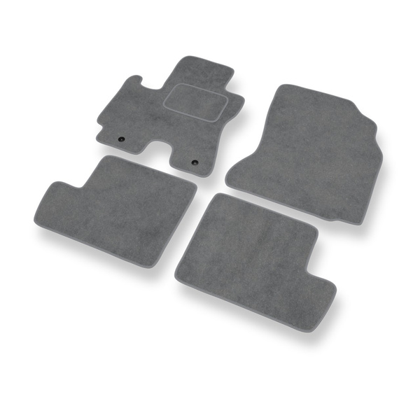 Velour gulvmåtter til Toyota RAV4 II SUV (2000-2005) - grå