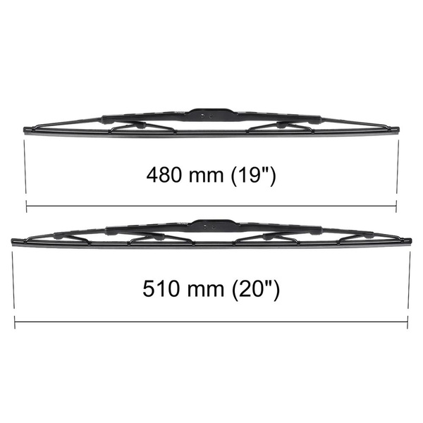 Vinduesviskere til forruden til Hyundai Sonata IV Sedan (03.1998-03.2001) - Standard viskerblade