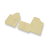 Velour gulvmåtter til Fiat Multipla Minivan (1998-2010) - beige