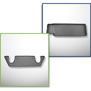 Bagagerumsmåtte og bilmåttesæt TPE skræddersyet til: Tesla Model X SUV (01.2021-