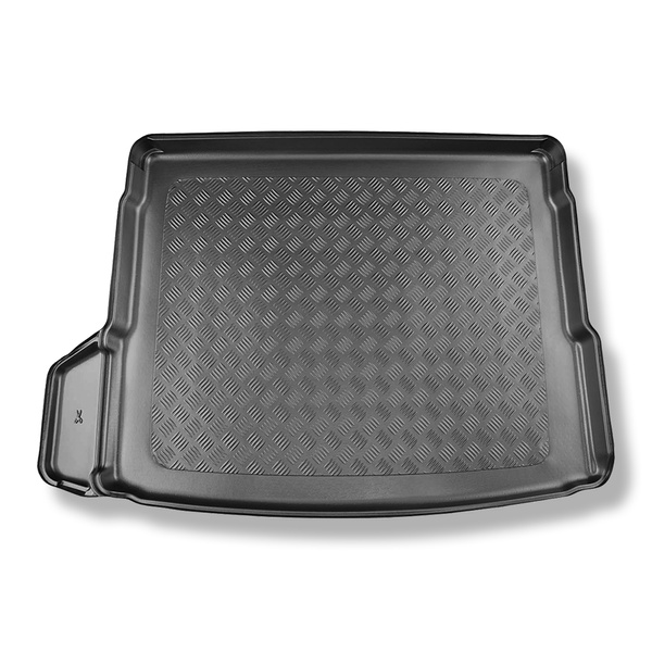 Gulvmåtte til bagagerum BMW X3 (G45) mild hybrid 48 V SUV (11.2024-....) - Venstre fordybning fjernbar i modeller med sidenet