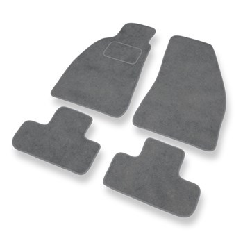 Velour gulvmåtter til Alfa Romeo GTV Coupé (1995-2006) - grå