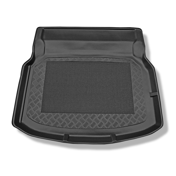 Gulvmåtte til bagagerum Mercedes-Benz C-Klasse W204 Coupé (06.2011-12.2015) - foldbare bagsæder; uden venstre fordybning